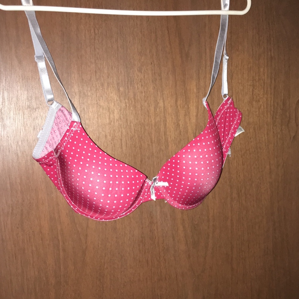 Polka dot bra